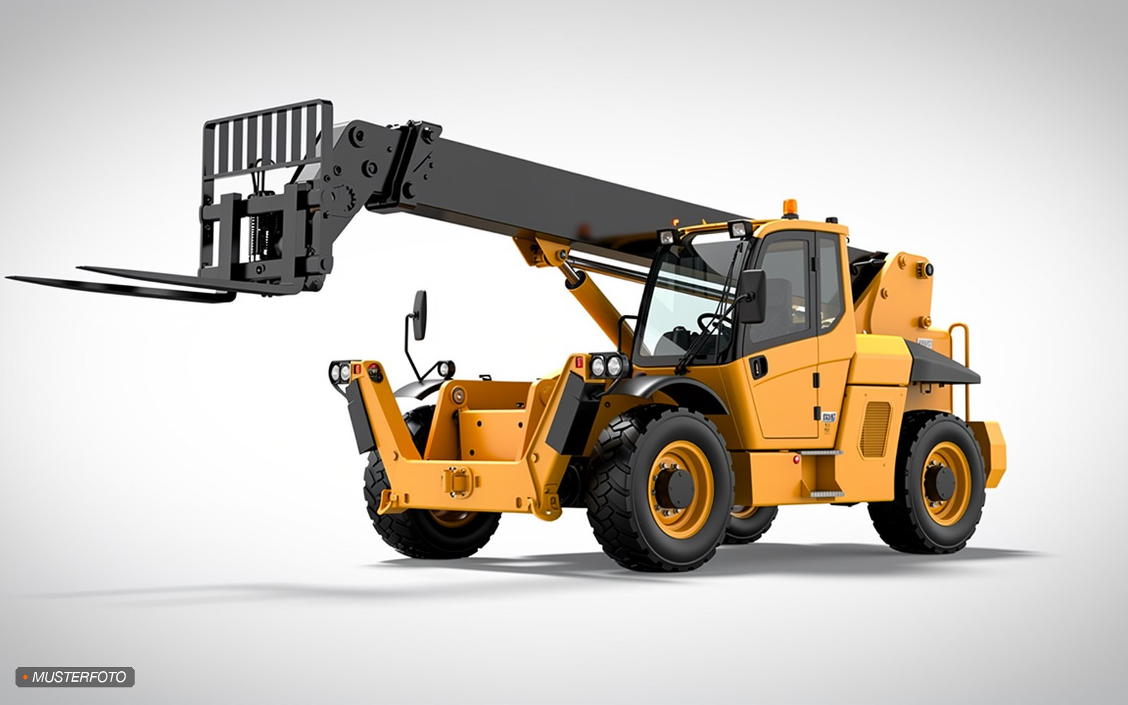 Rotierende Schienenhebebühne / Telehandler mieten