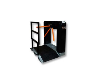 Niedriges Drehkreuz XXS mieten