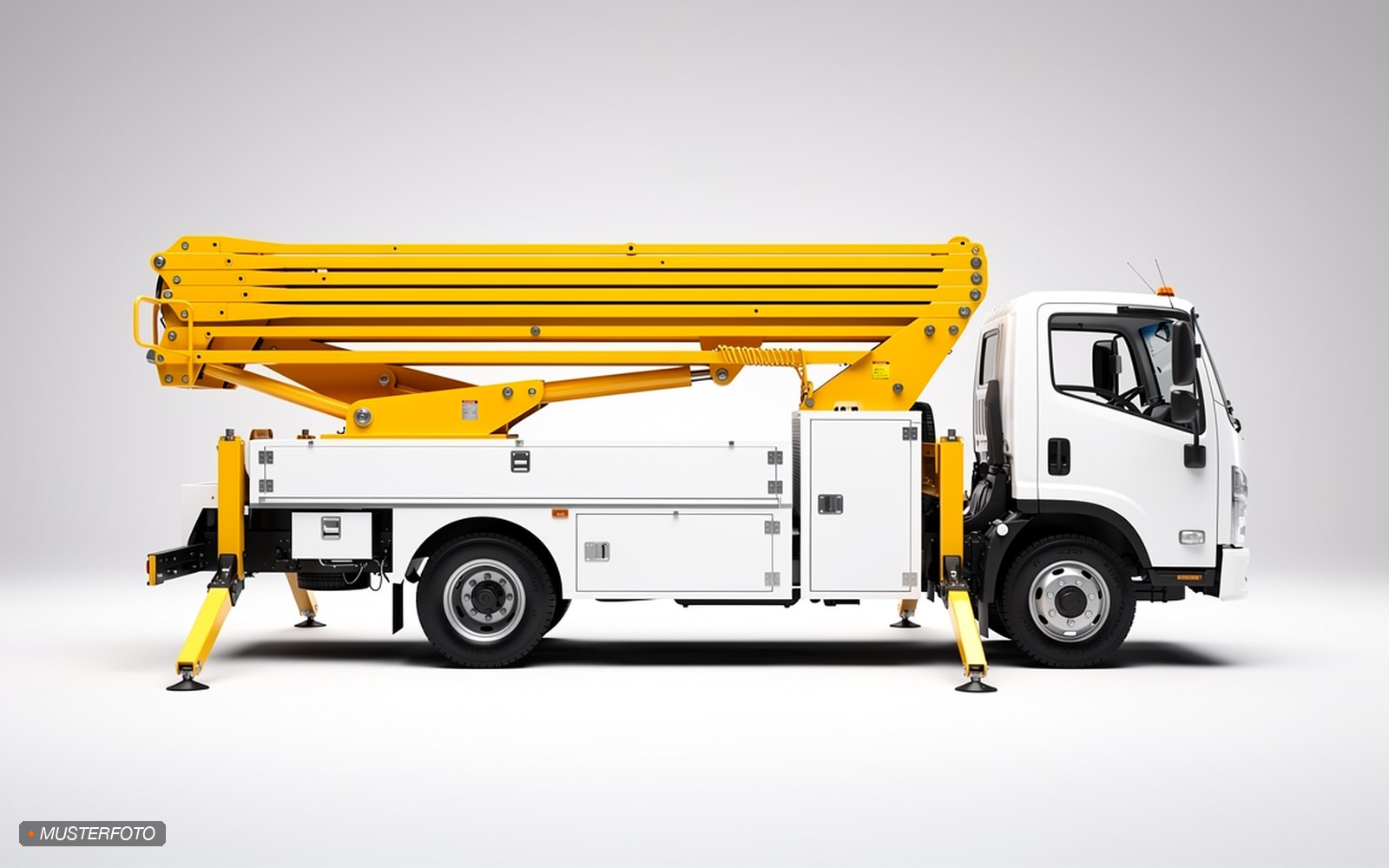 LKW-montierte Hubarbeitsbühne 70 m mieten