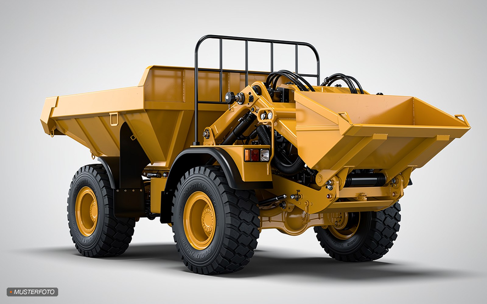 Dumper, 13,5 t, Raupe mieten