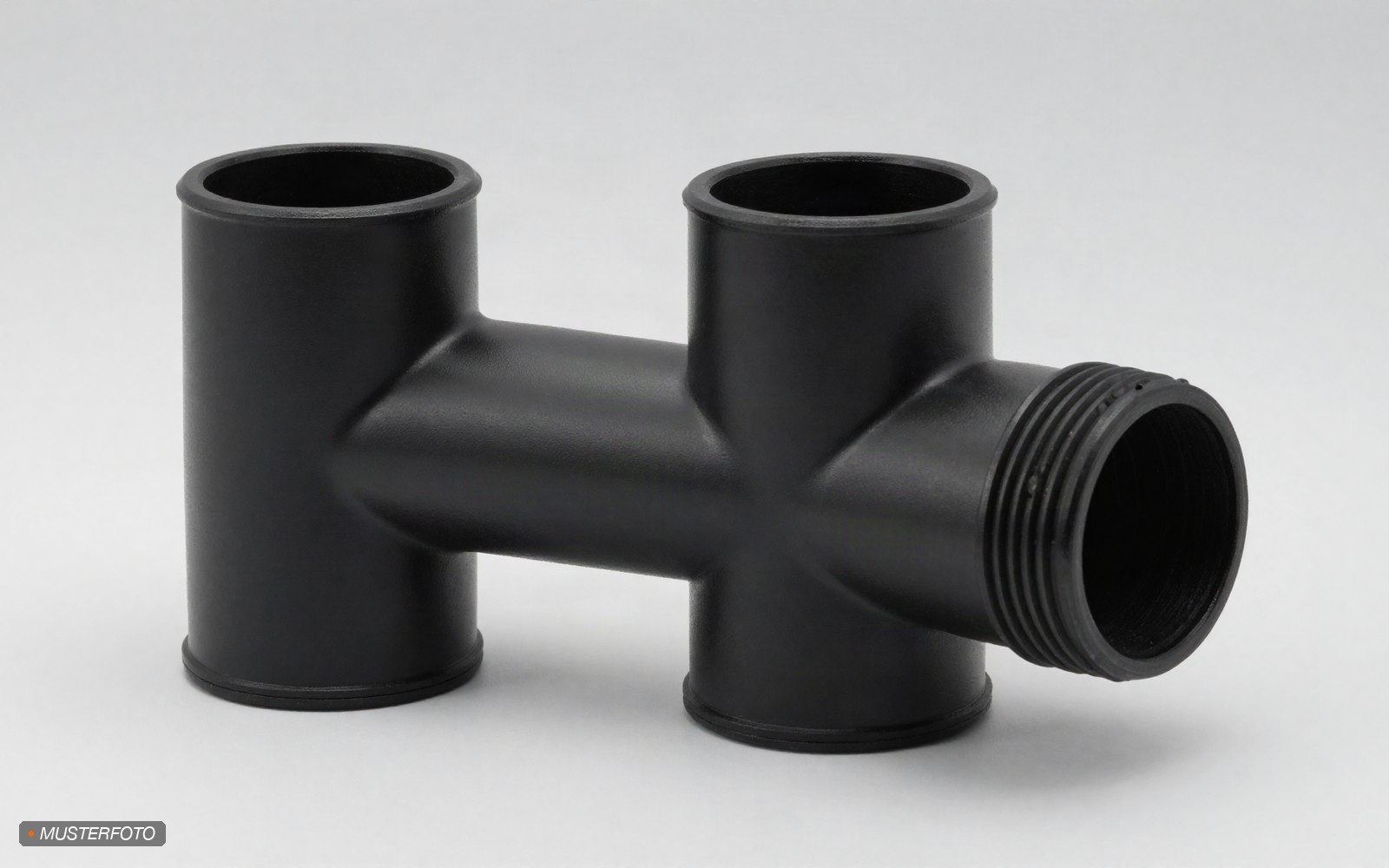 T-Stück - 2x PE V ø75mm - 1x PE M ø75mm mieten
