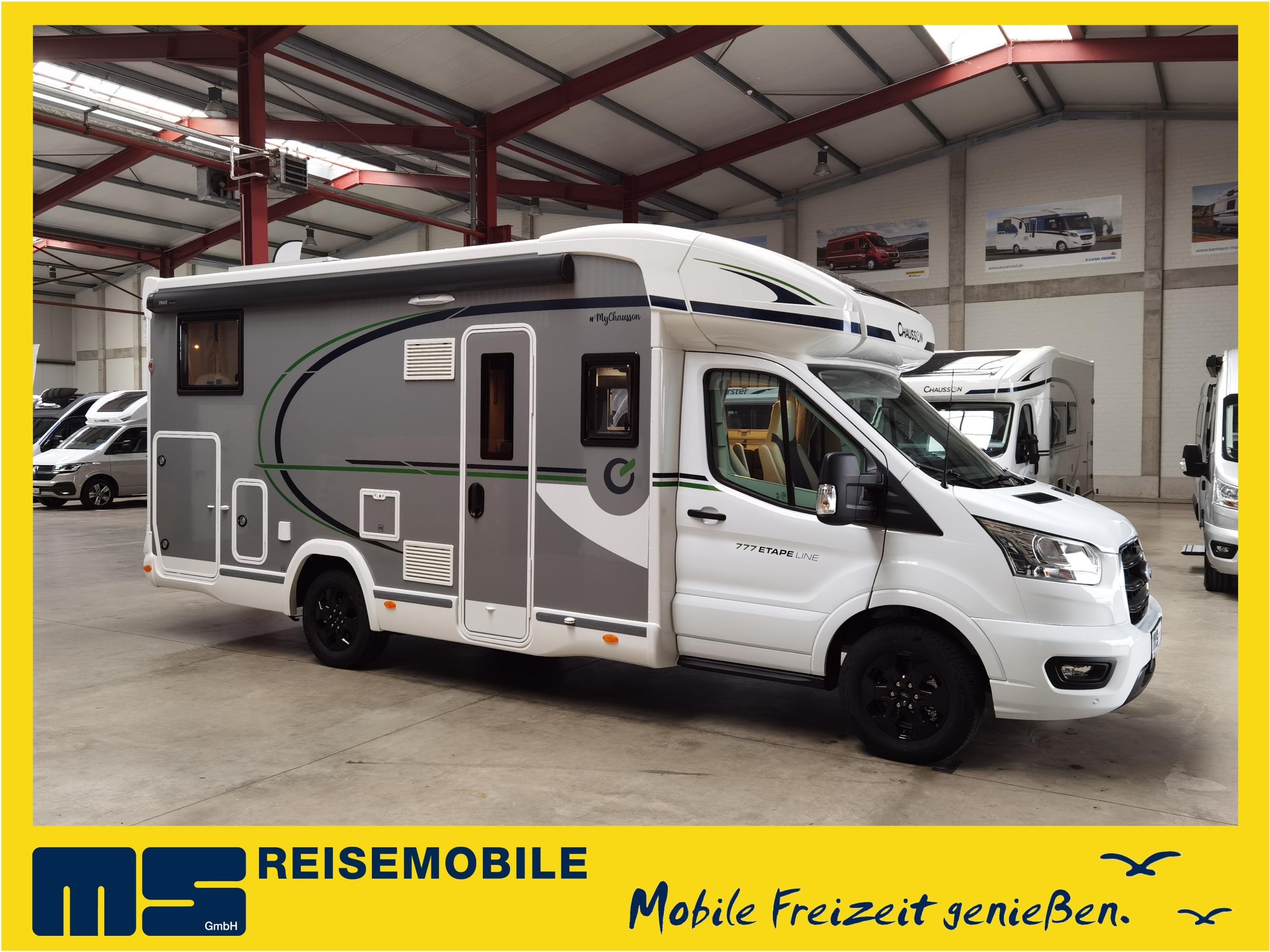 Wohnmobil - Reisemobil - Mietmobil - Modell 2026 mieten**Chausson 777 GA** Bilder sind Modelbeispiele