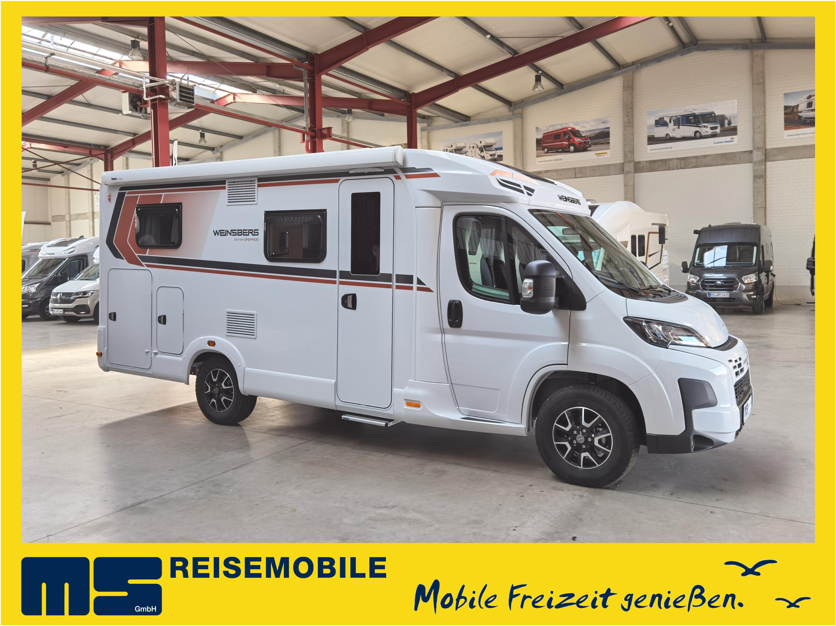 Wohnmobil - Reisemobil - Mietmobil - Modell 2026 mieten** Weinsberg 600 MEG Pepper**Bilder sind Modellbeispiele1