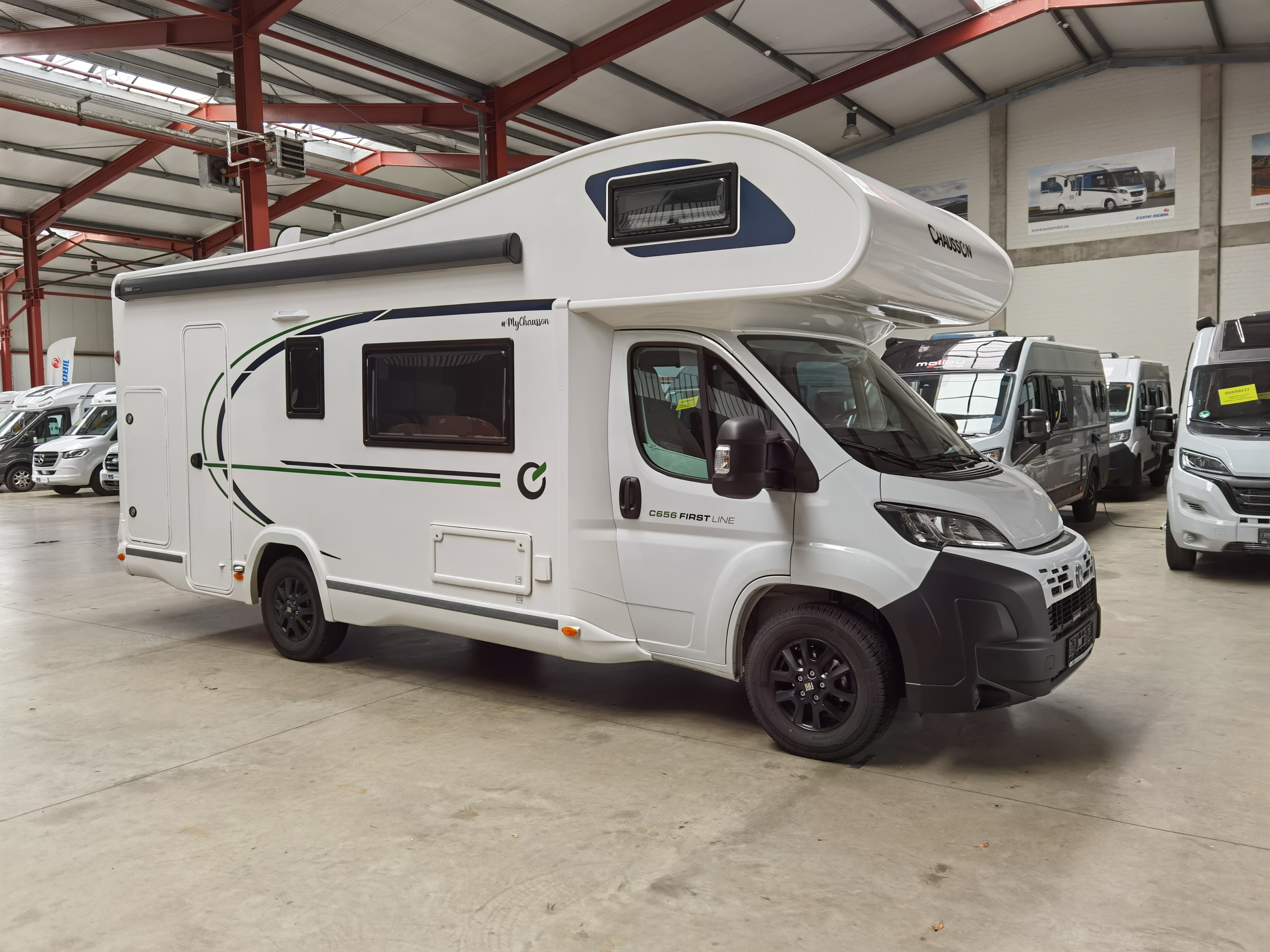 Wohnmobil - Reisemobil - Mietmobil - Modell 2026 mieten** Chausson C 656 **Bilder sind Modellbeispiele – 2