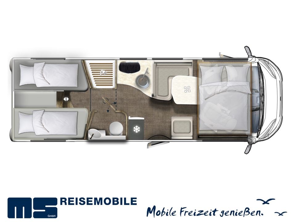 vollintegriertes 2026 mieten in Münster bei MS Reisemobile GmbH – 2