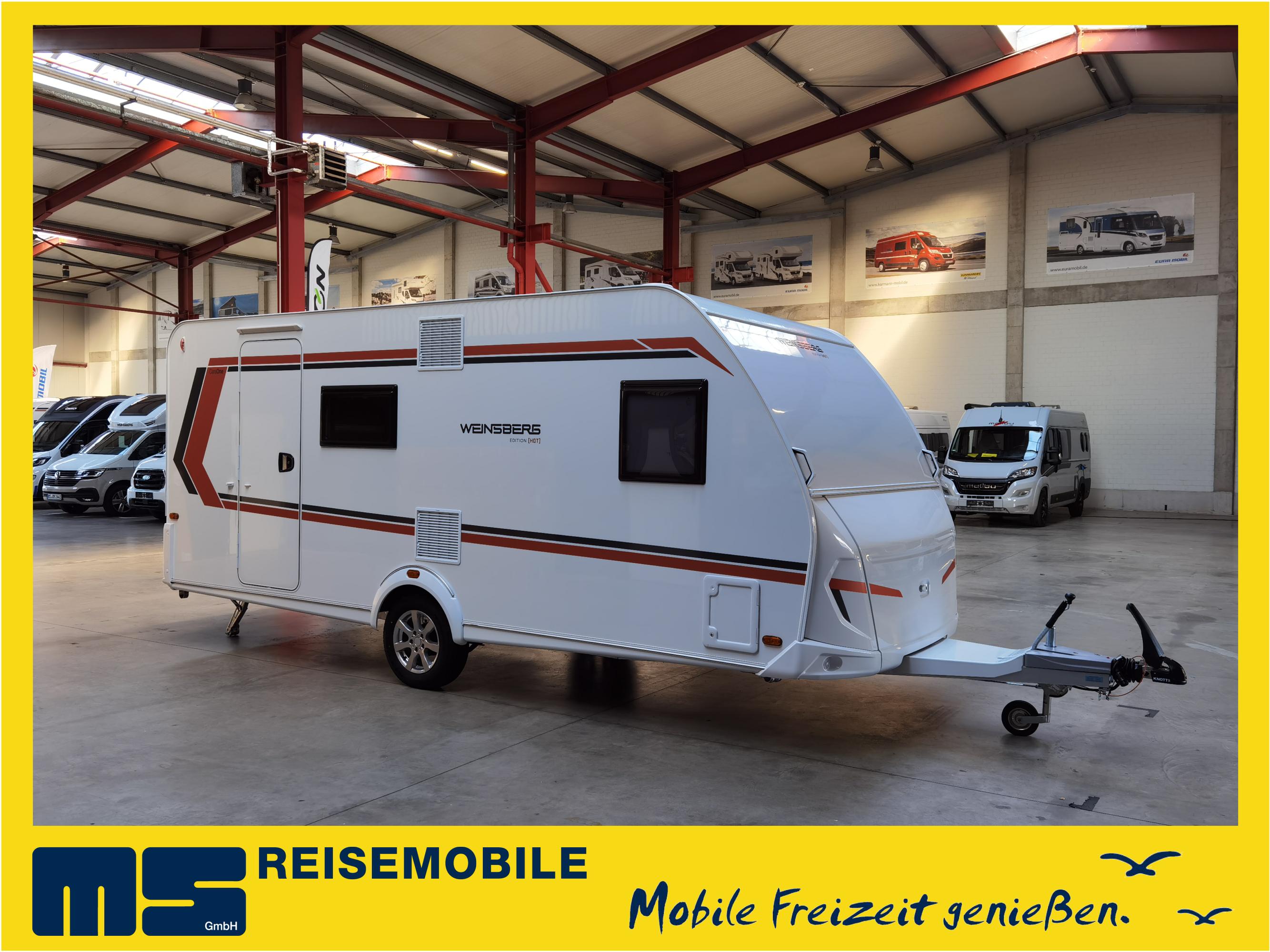 Wohnwagen Modell 2026 mieten ** Weinsberg CaraOne 500 FDK** Bilder sind Beispielbilder