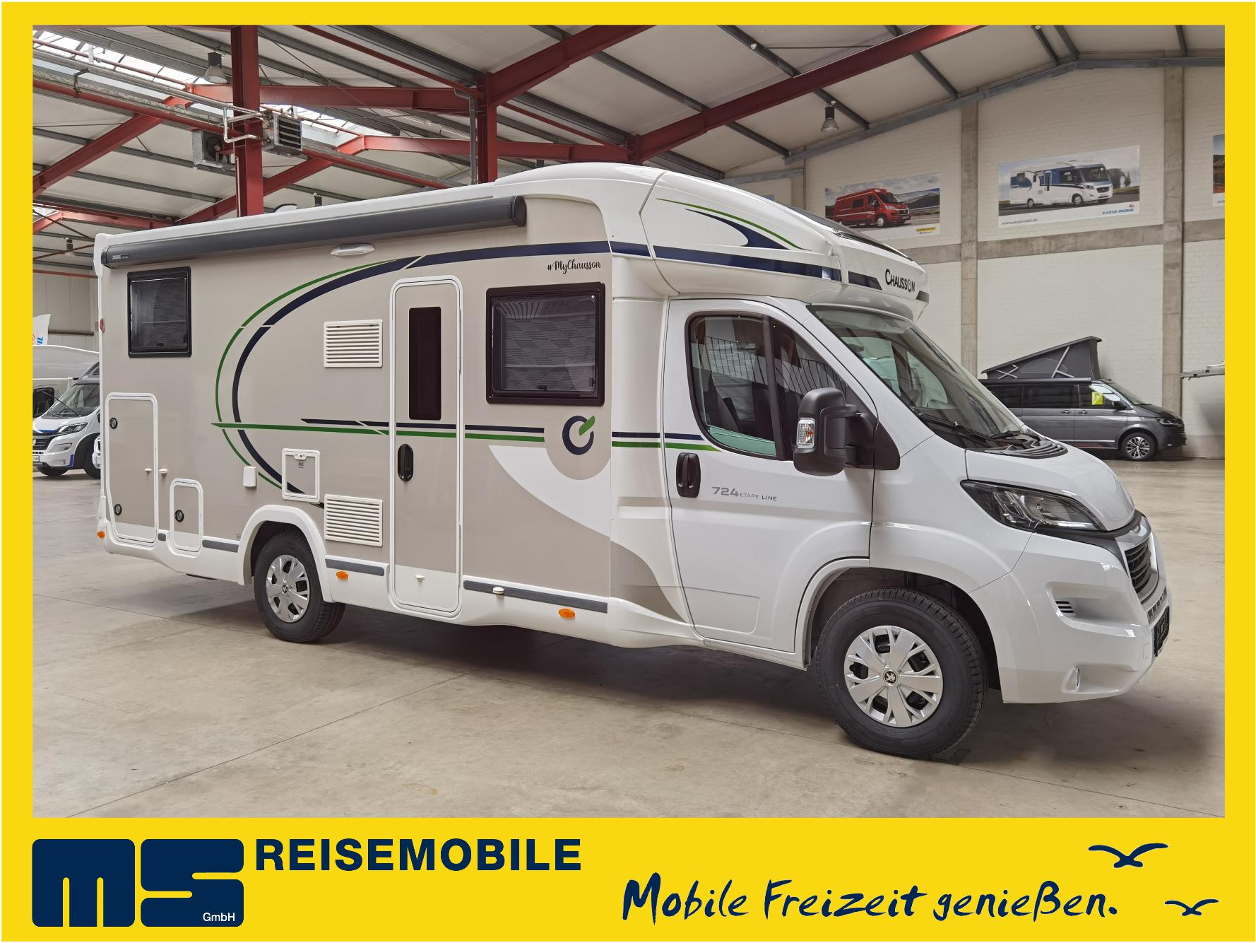 Wohnmobil - Reisemobil - Mietmobil Modell 2026 mieten, Chausson 724 Etape, Bilder sind Beispielbilder**