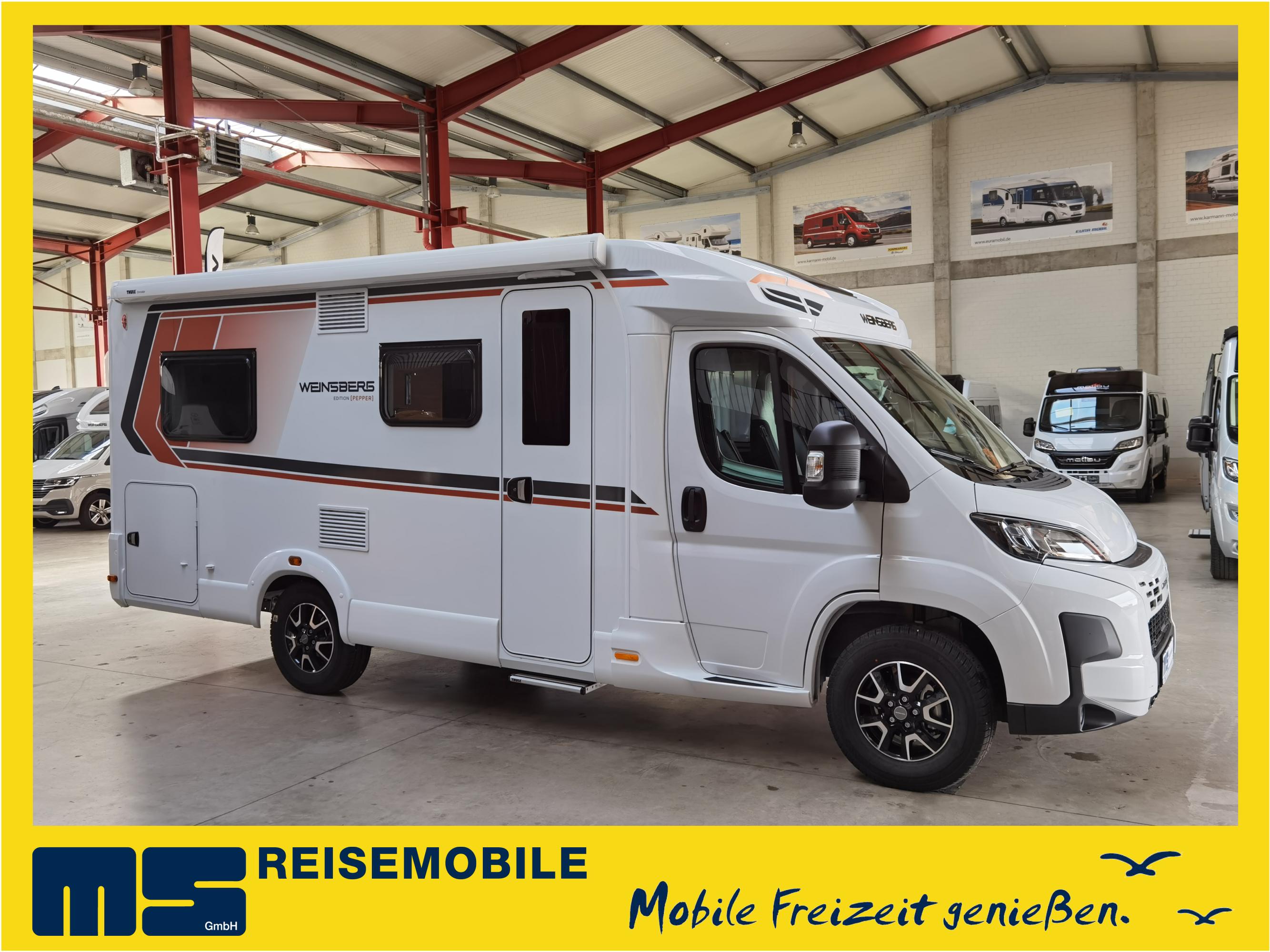 Wohnmobil-Reisemobil-Mietmobil Modell 2026 mieten**Caracompact 600 MF Pepper Edition**Bilder sind Modellbeispiel