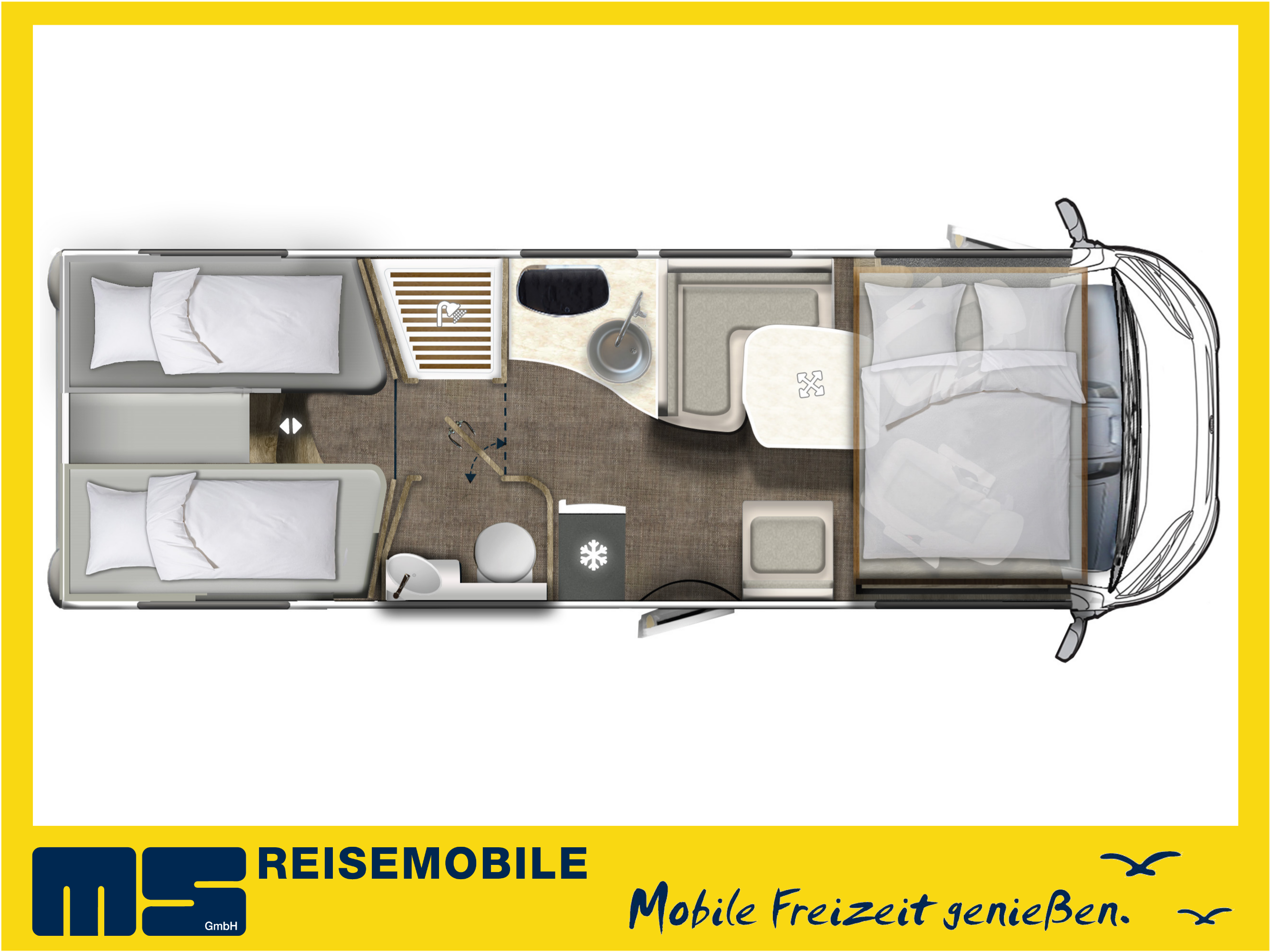 Wohnmobil - Reisemobil - Mietmobil - Modell 2026 mieten** Integra Line 720 EB**Bilder sind Modelbeispiele – 2