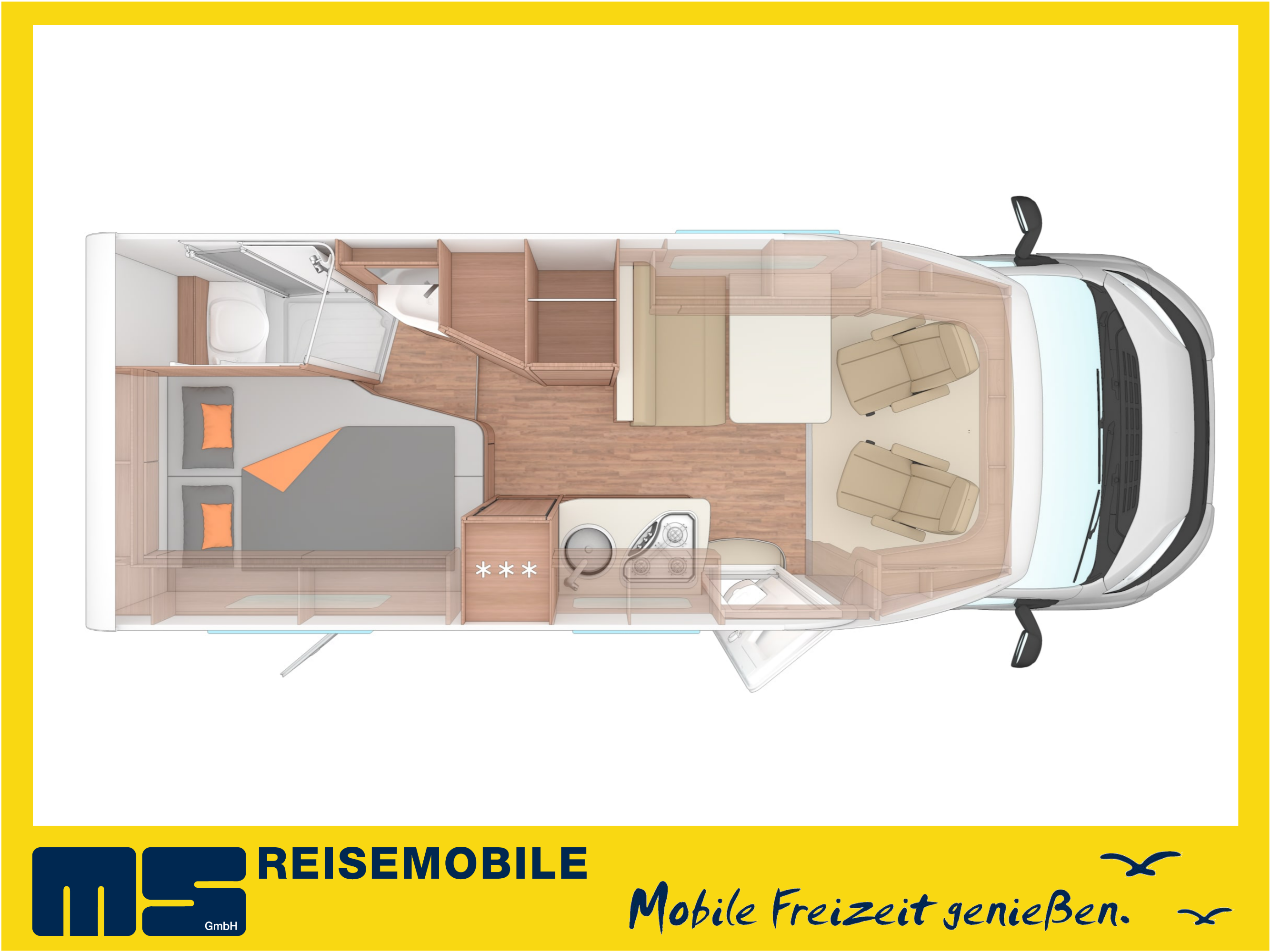 Wohnmobil-Reisemobil-Mietmobil Modell 2026 mieten**Caracompact 600 MF Pepper Edition**Bilder sind Modellbeispiel – 2