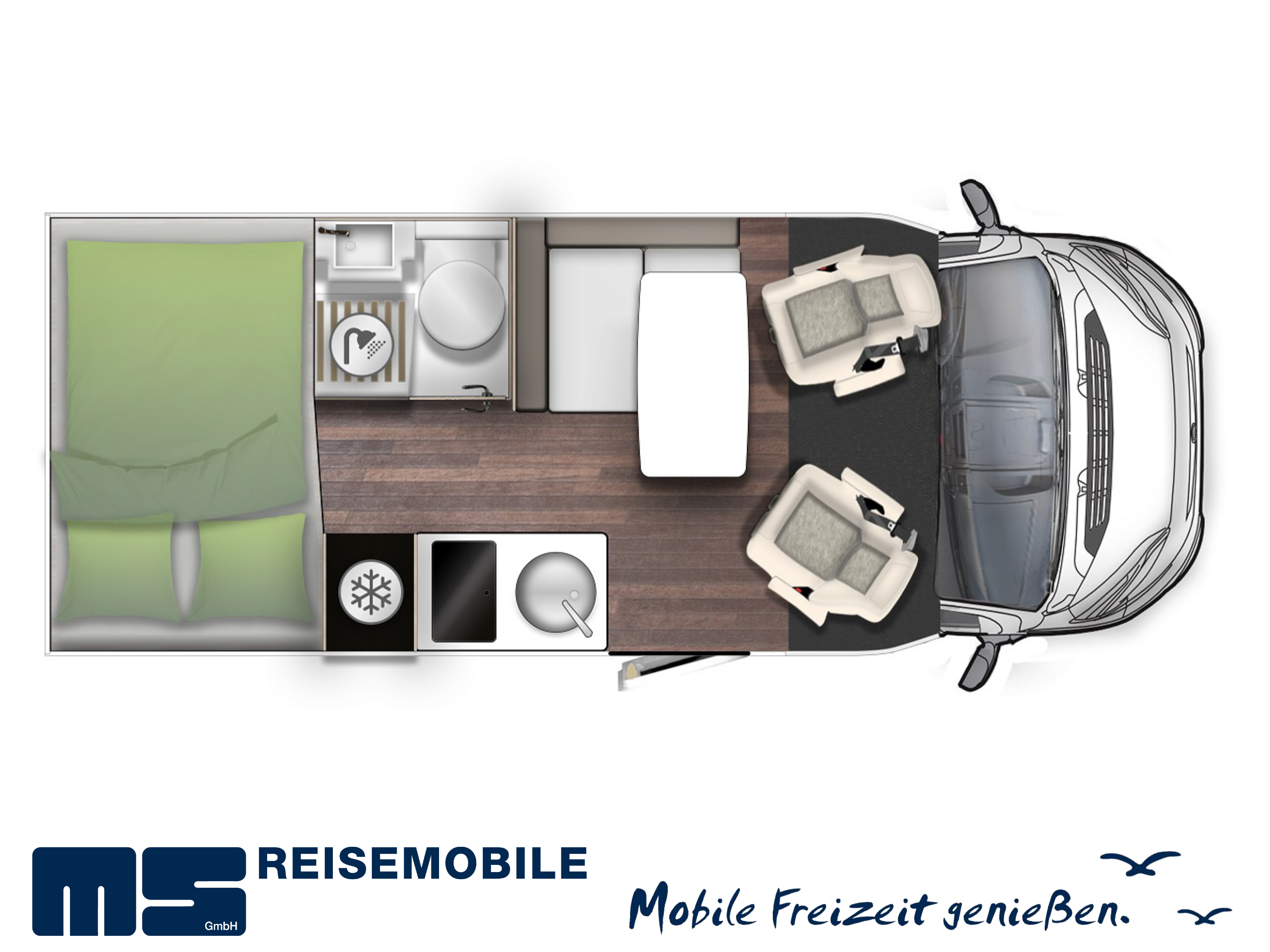 Wohnmobil - Reisemobil - Mietmobil - Modell 2025 mieten** Forster T 599 HB**Bilder sind Modellbeispiele – 2