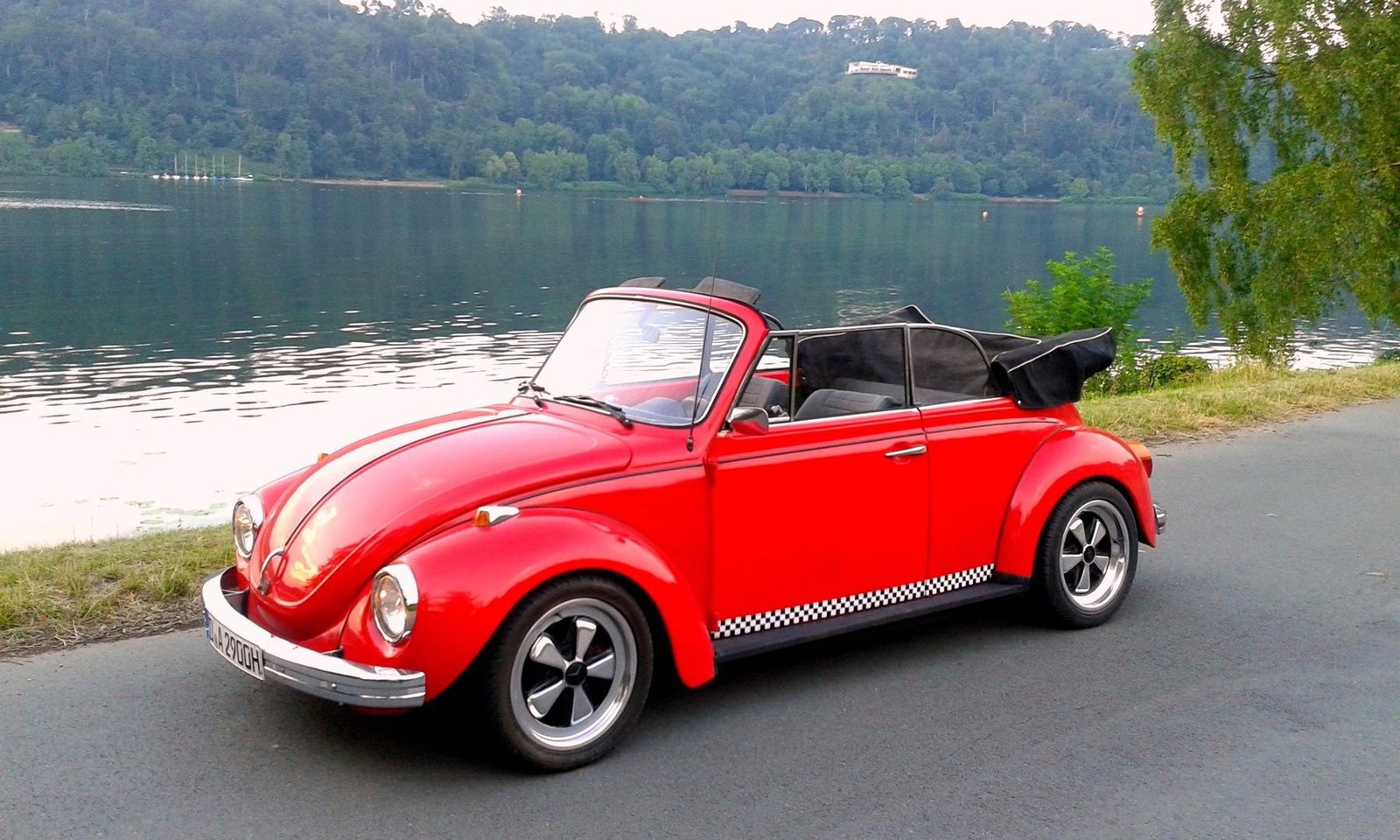 Hochzeitsauto, Oldtimer VW Käfer Cabrio mieten in Düsseldorf