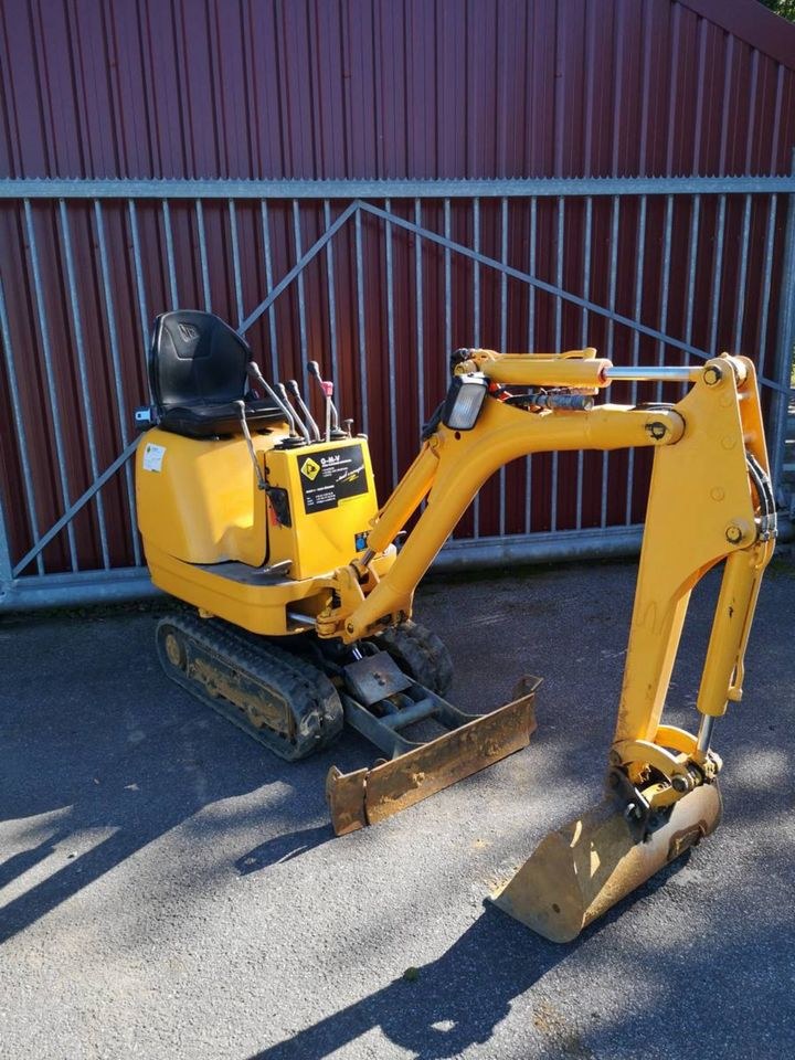Microbagger Minibagger JCB 8008 mieten in Südlohn – 2