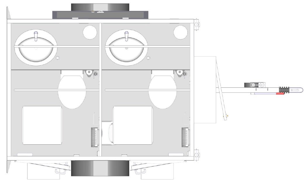 Toilettenwagen Mplus / Miettoiletten  /  Event Toiletten / Mobile Toiletten – 4