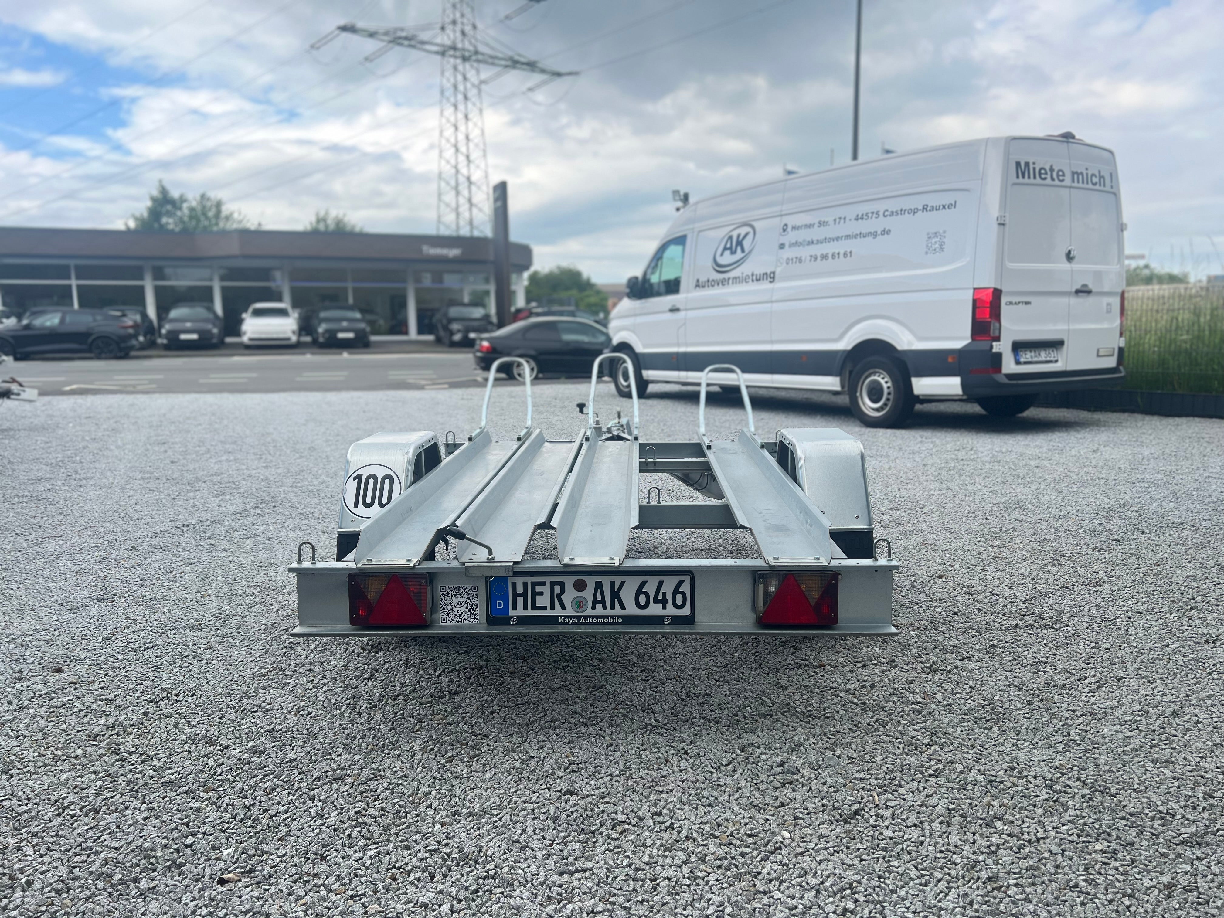 Motorradanhänger zu vermieten - Miete - Abschleppen – 3