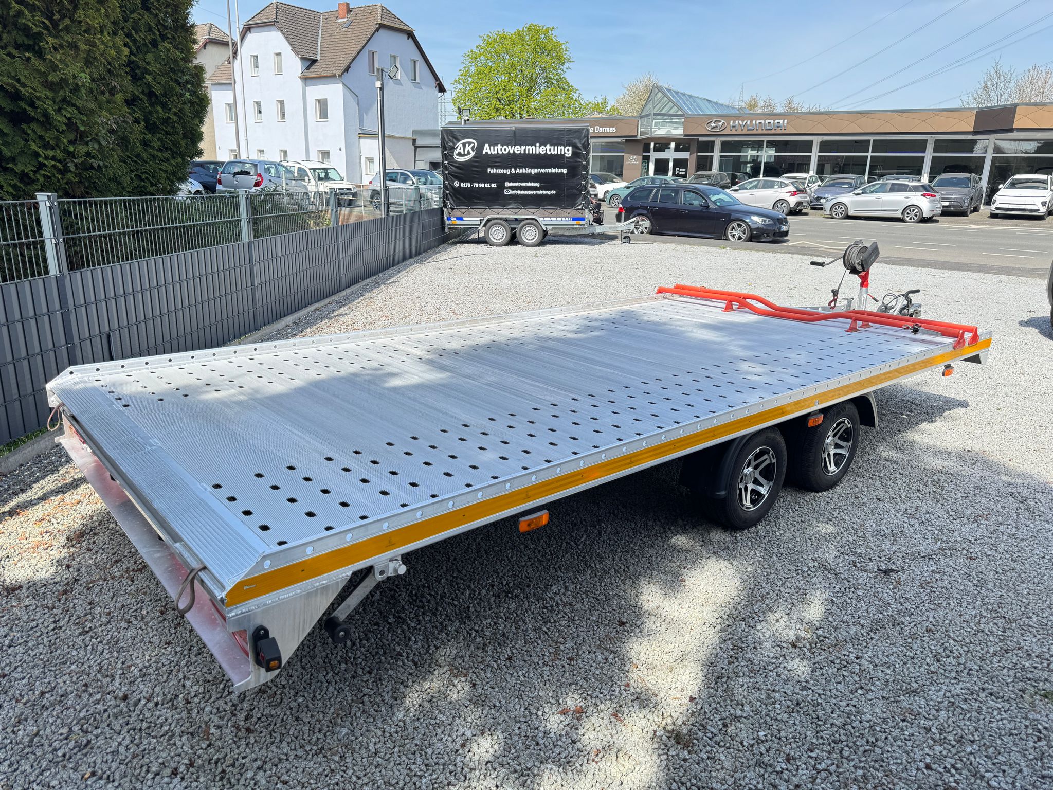 Autotransport-Anhänger / PKW-Anhänger zur Miete - vermieten – 4
