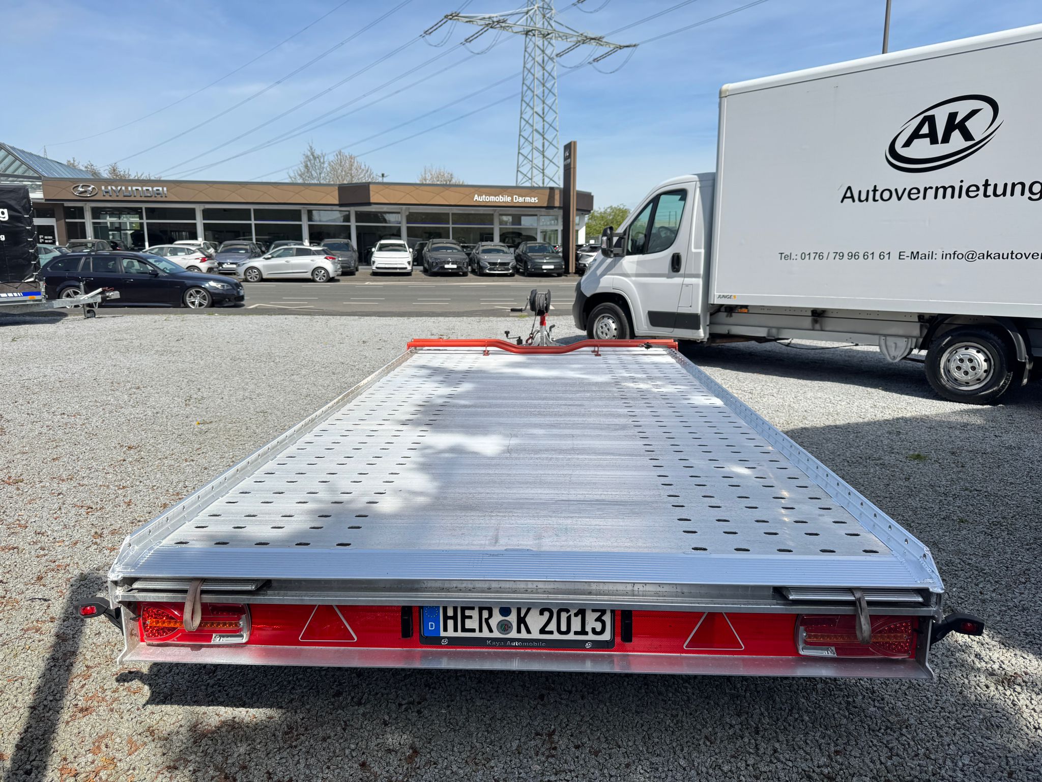 Autotransport-Anhänger / PKW-Anhänger zur Miete - vermieten – 3
