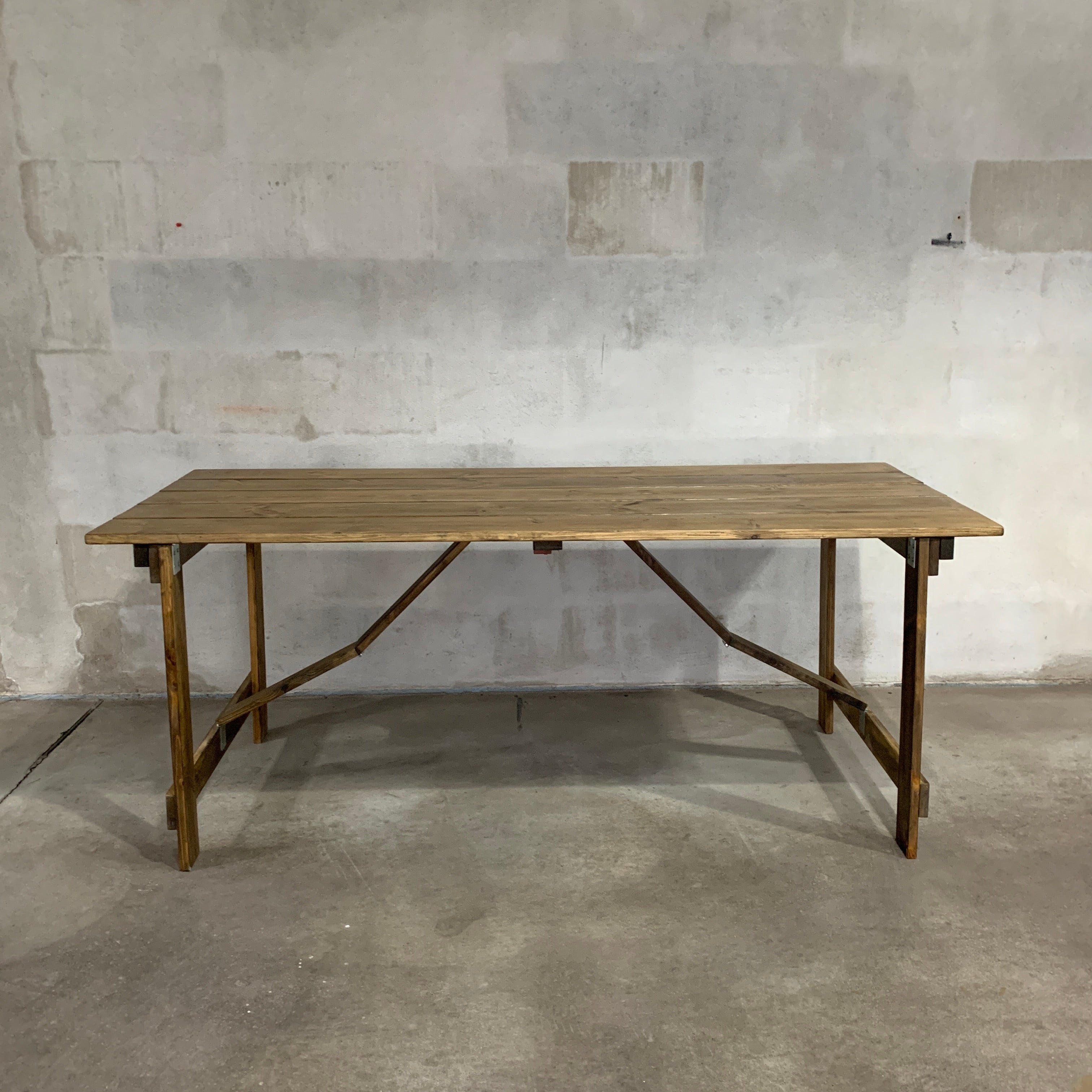 Rustikaler Tisch im Landhausstil 183 X 76 cm – 2