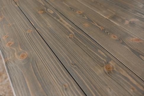 Holztisch - Handgefertigt - Boho Tisch - Rustikal - Hochzeit - 250x90 cm - bis zu 10 Personen – 2