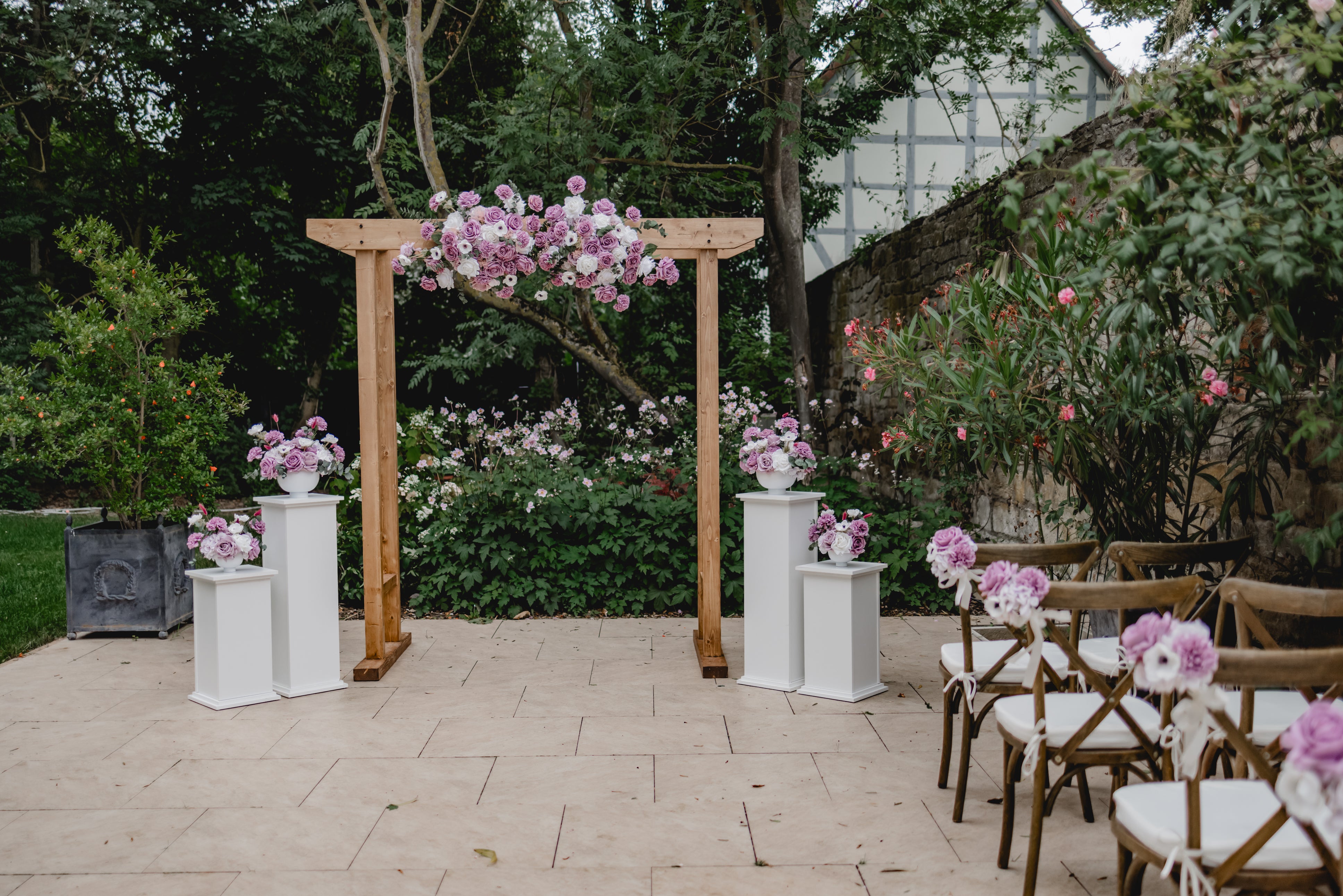 Traubogen Pavillon - Freie Trauung - Hochzeit Deko – 4