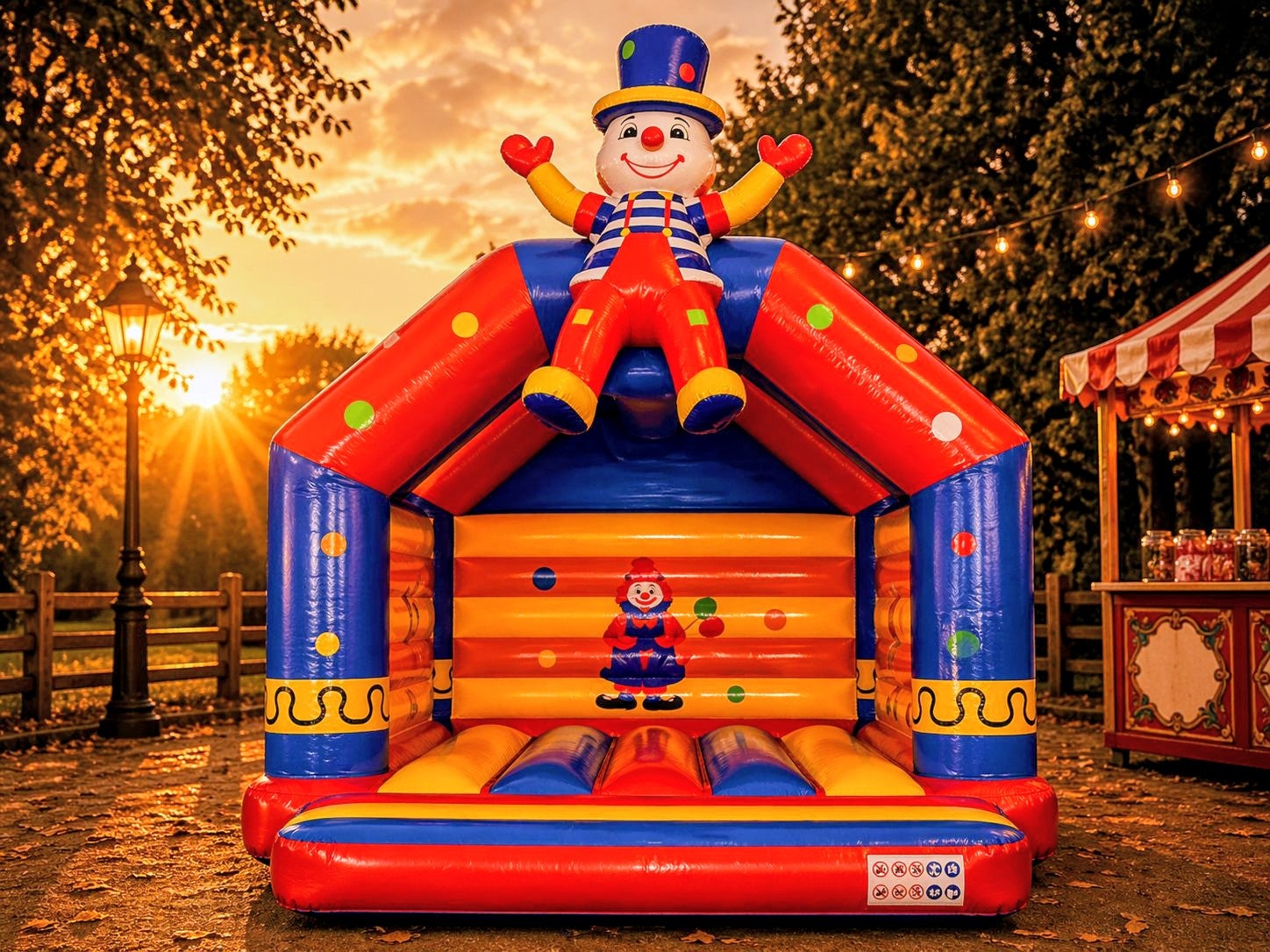 Hüpfburg "Circus Clown" mieten