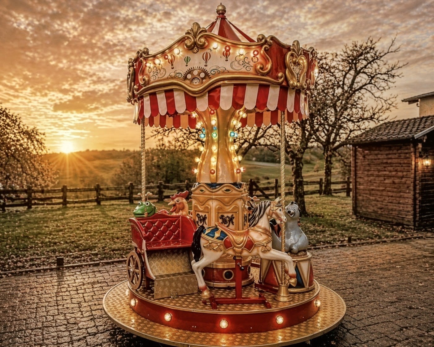 NOSTALGIE KINDER-KARUSSELL MIETEN AB 299 € ! Wir liefern in ganz Nordrhein-Westfalen an ( Alternative zur Hüpfburg )