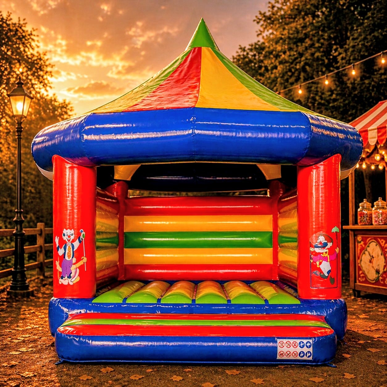 Hüpfburg "Circus Zelt XL" mieten ! Auch für Erwachsene geeignet !