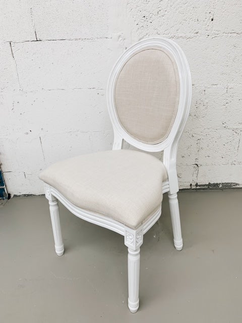 "TOSKANA" Stühle inkl. Sitzkissen für Hochzeiten Crossback Holz chairs Chiavari Tiffany – 3