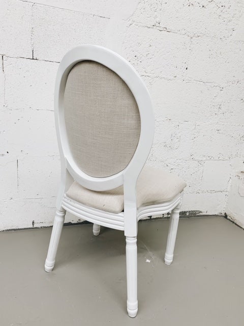 "TOSKANA" Stühle inkl. Sitzkissen für Hochzeiten Crossback Holz chairs Chiavari Tiffany – 2