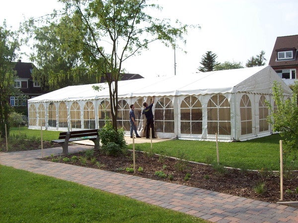 Partyzelt - Festzelt 8 m x 15 m inklusive Bestuhlung und Beleuchtung – 3