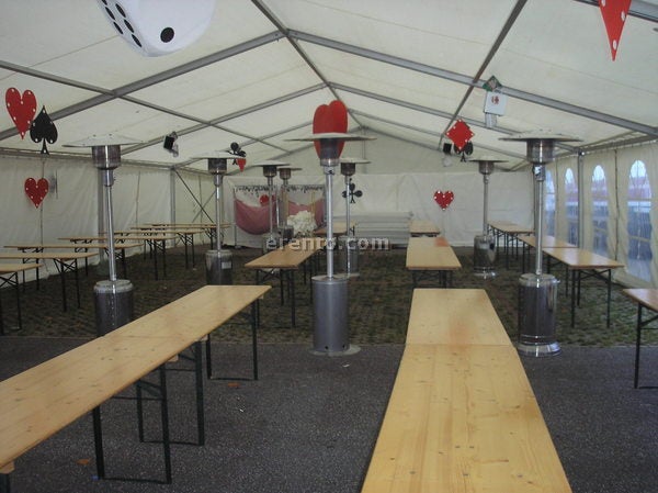 Festzelt 10m breit der Preis ist pro qm – 3
