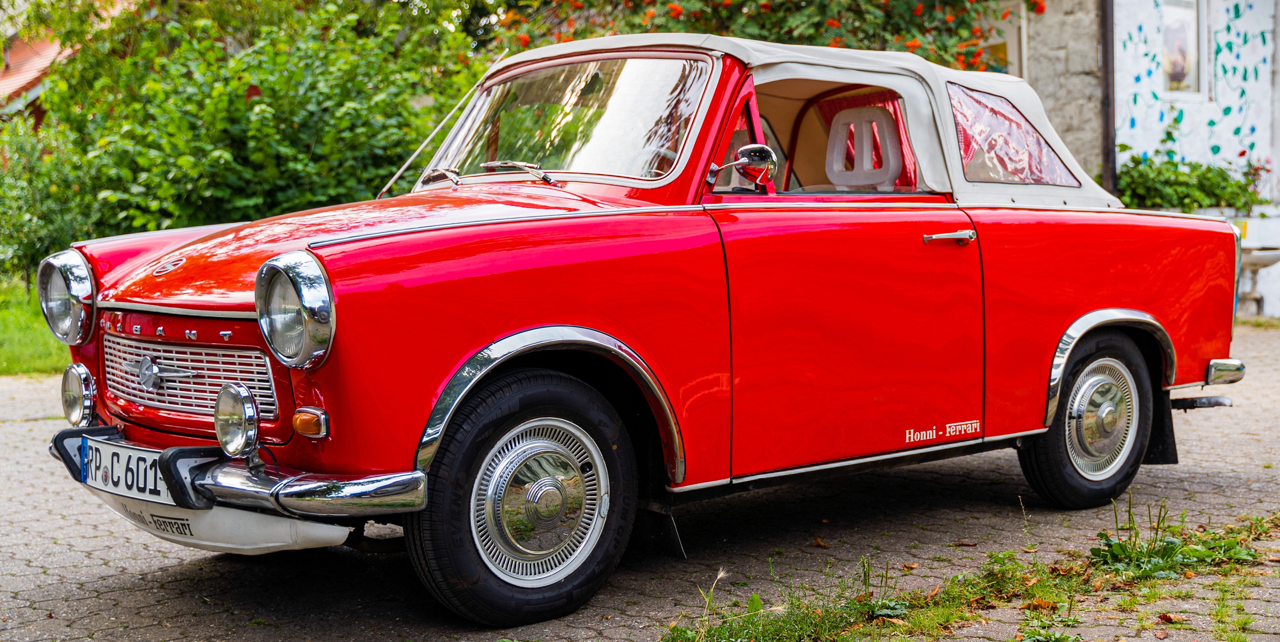 Wunderschönes Trabant 601 Cabrio als Hochzeitsfahrzeug – 2