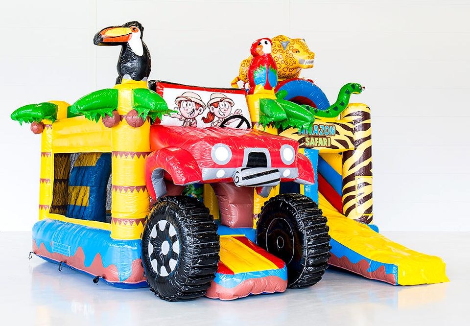 Hüpfburg Multiplay Safari mieten bei Hopser Hüpfburg Verleih – 3