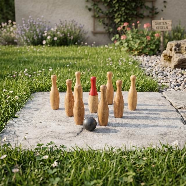 Outdoorspiel Skittles mieten in Oberkrämer – für Kinderfest & Feier – 3