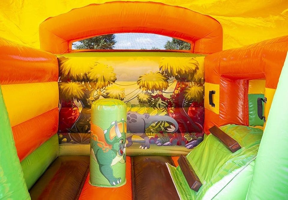 Hüpfburg Minidino Rutsche mieten bei Hopser Hüpfburg Verleih – 4