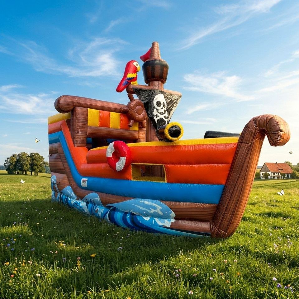 Hüpfburg Piratenschiff mieten in Oberkrämer – Hüpfspaß für jede Feier – 2