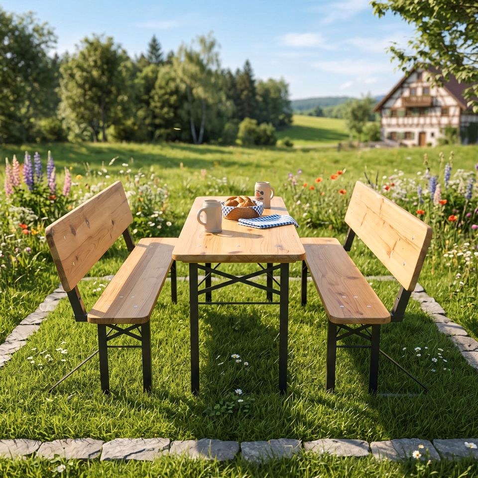 Biertischgarnituren mieten in Oberkrämer – Sitzplätze für alle – 3