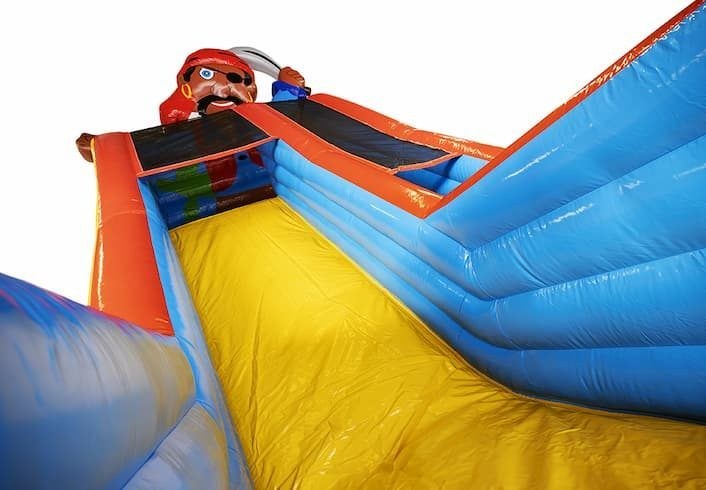 Riesenrutsche Hüpfburg Pirat 8 Meter XXL mieten in Oberkrämer – 2