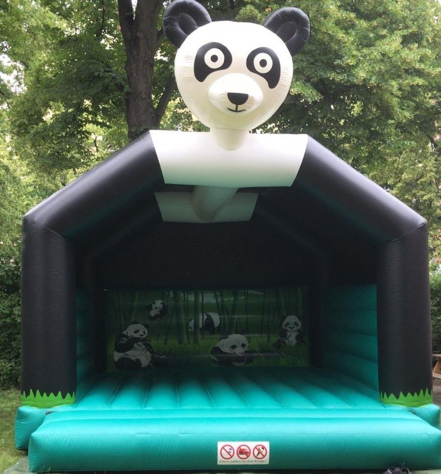 Hüpfburg Panda XXL Erwachsene mieten bei Hopser Hüpfburg Verleih