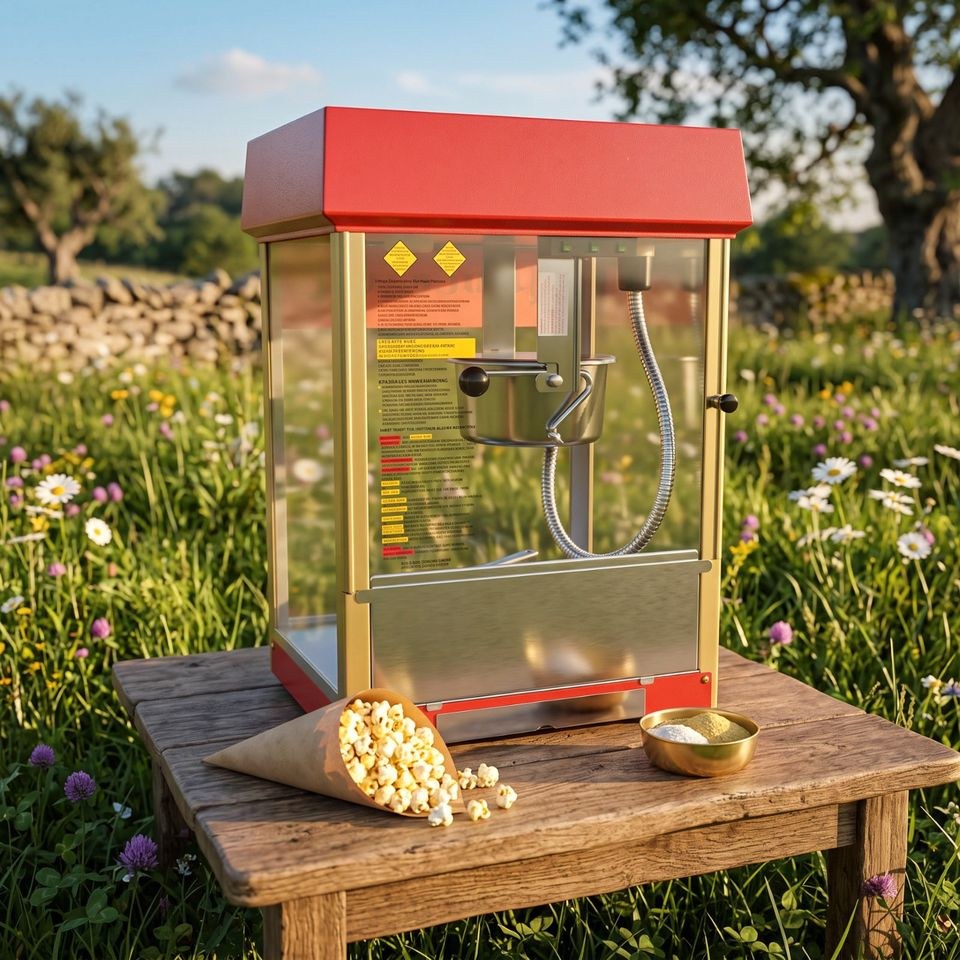Popcornmaschine mieten in Oberkrämer – Kino-Popcorn selbst gemacht