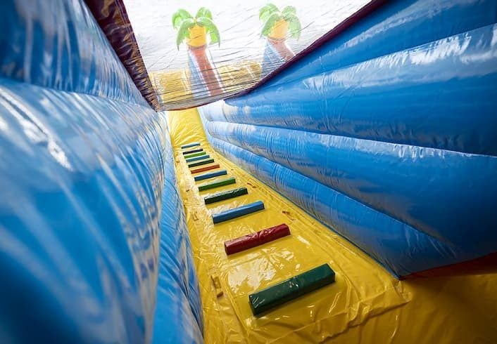 Riesenrutsche Hüpfburg Pirat 8 Meter XXL mieten in Oberkrämer – 4