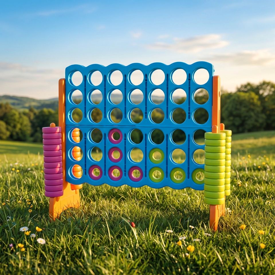 Outdoorspiel XXL 4 Gewinnt mieten in Oberkrämer – Spiel & Spaß – 2