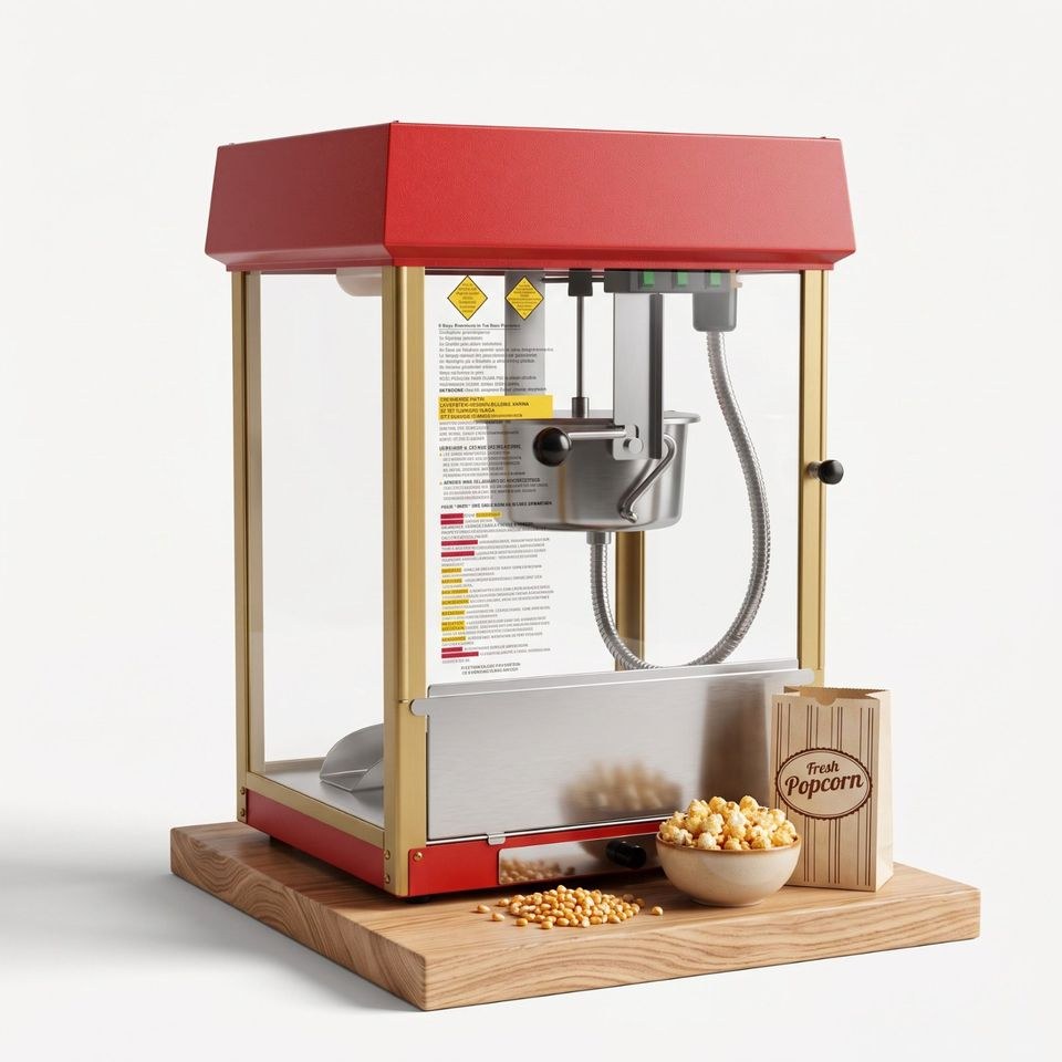 Popcornmaschine mieten in Oberkrämer – Kino-Popcorn selbst gemacht – 2