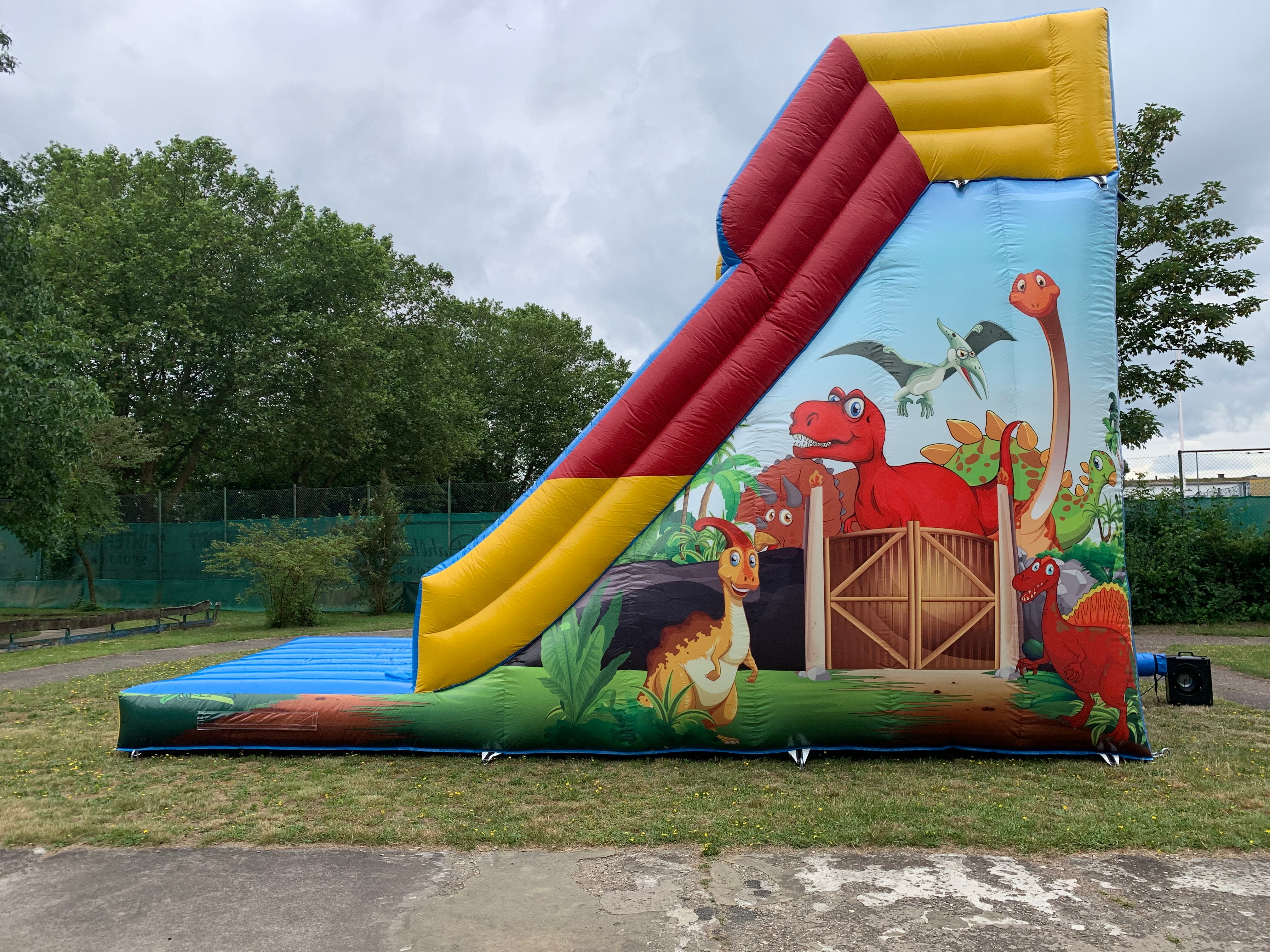 Riesen Rutsche Modell Dino - 8,2x3,8x6 m – 4