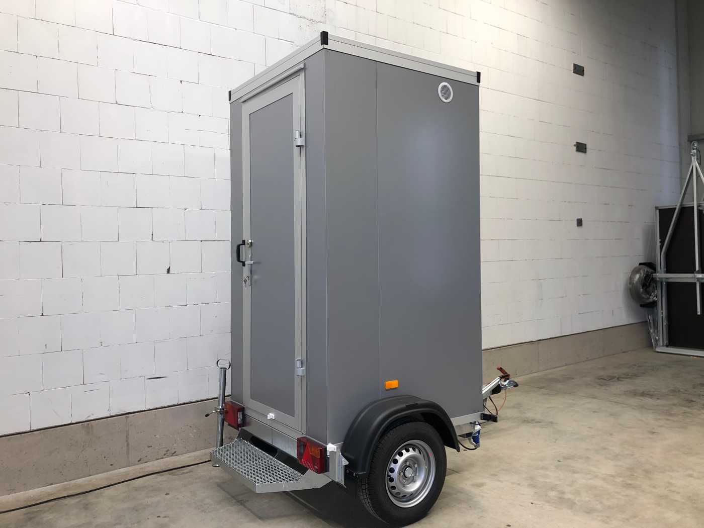 Toilettenanhänger Toilettenwagen Baustelle WC , WC, Toilette, Mobiles WC, Toilettenkabine, mit Waschbecke – 2