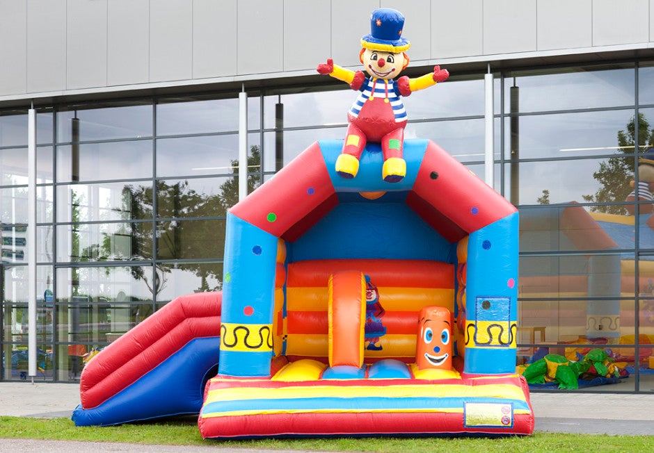 Hüpfburg Multifun Klatschender Clown mit Rutsche – 3