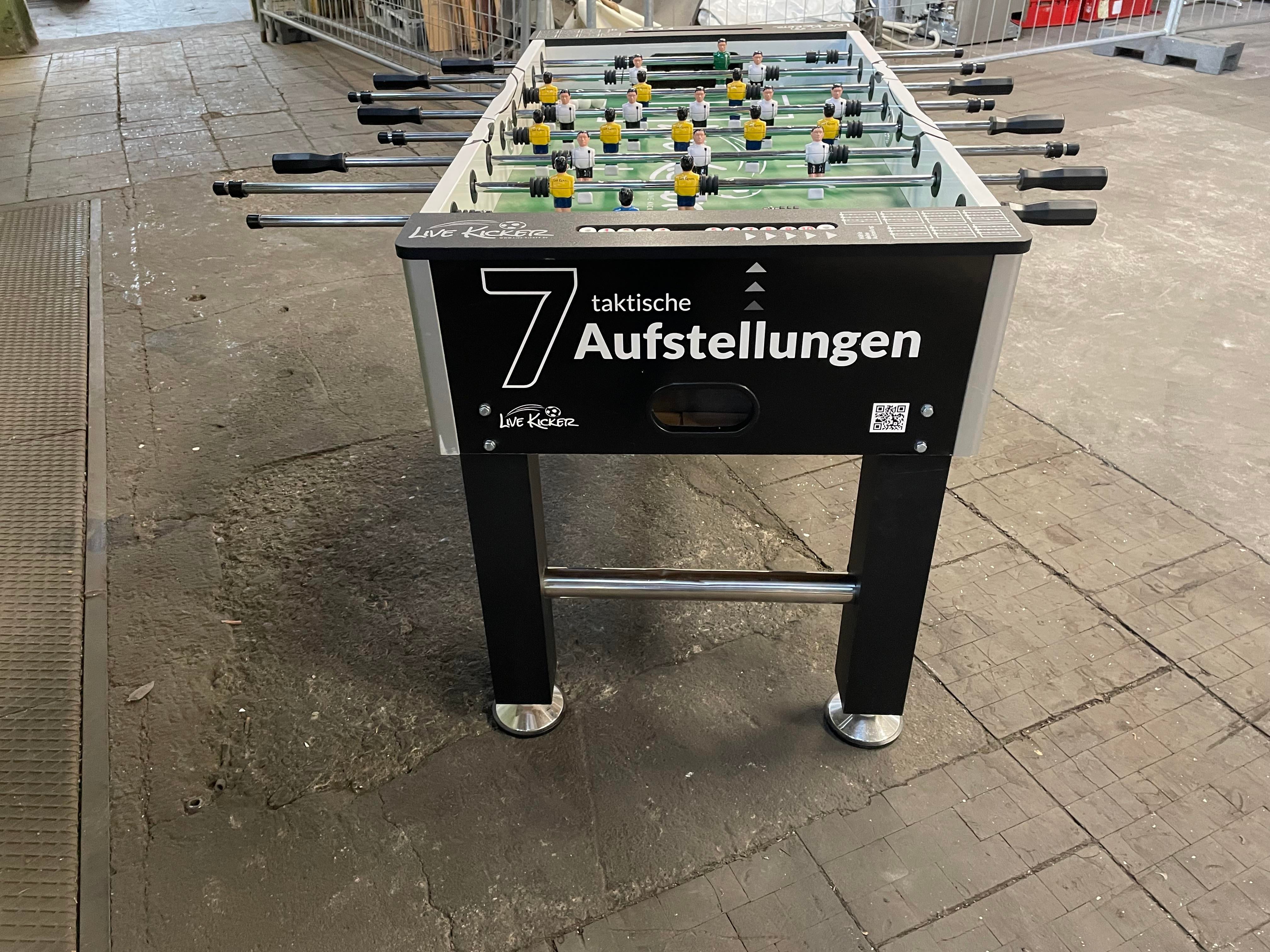 Kicker Vermietung Lieferung gegen Aufpreis möglich Mietpreis für ein Wochenende 48 . – 4