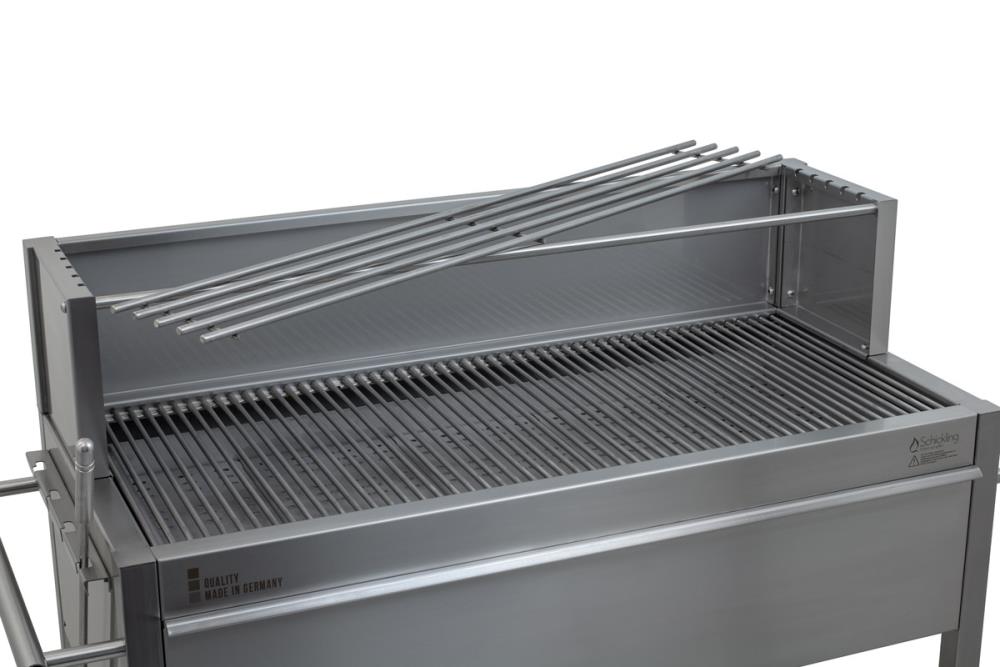 Edelstahlgrill Grill Holzkohlegrill – 4