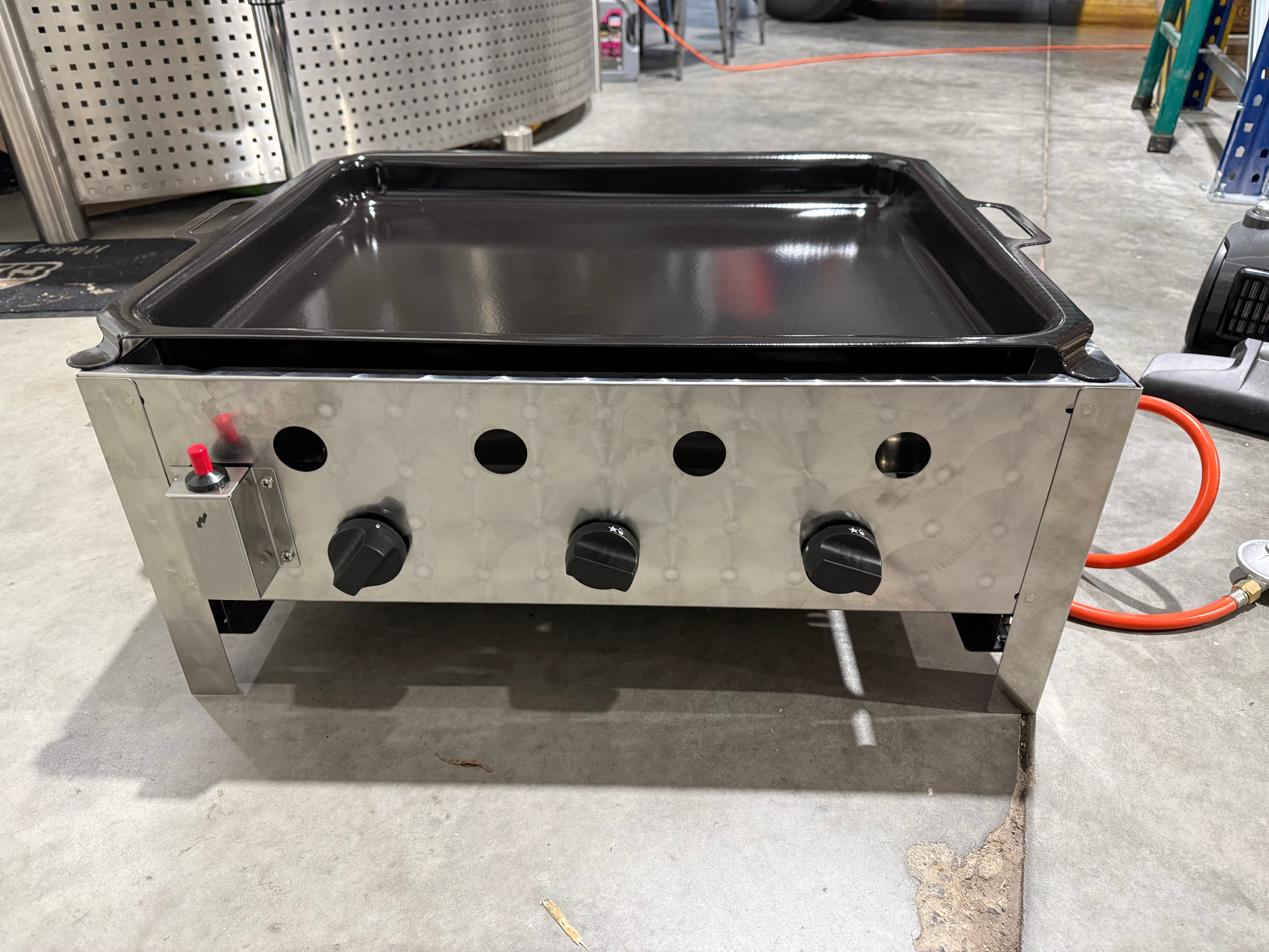 Gasbräter Grill Gril Pfanne mieten leihen – 2