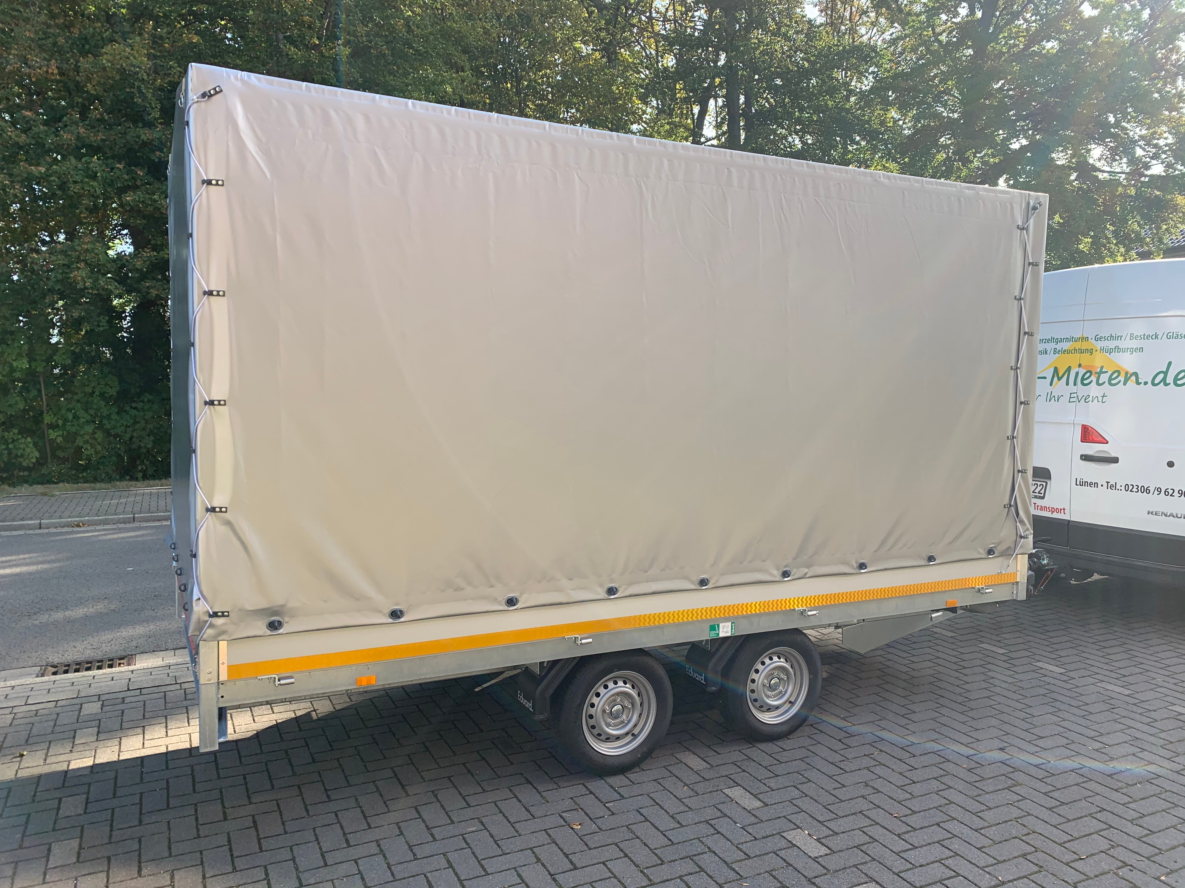 Anhänger Hochlader 2 achser mit Plane 2.0 t – 3